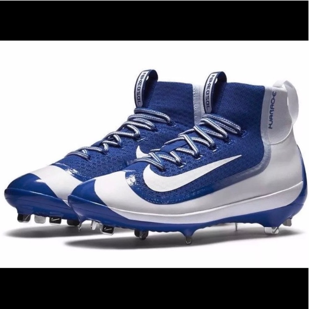 Nike Air Huarache 2K Filth Elite Mid Cleat SZ 13